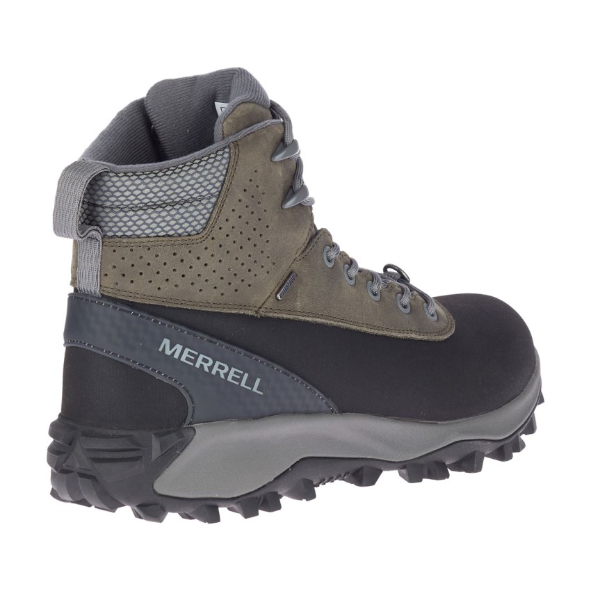 Bottes Merrell Thermo Kiruna Mid Shell Waterproof Grise/Noir Homme | X.X.XUKG